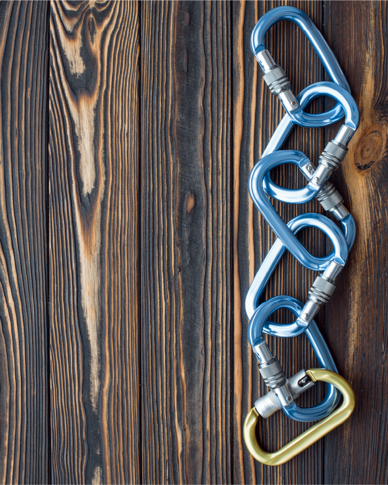 photo of chain links linked together on a table